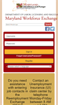 Mobile Screenshot of mwejobs.maryland.gov