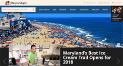 Desktop Screenshot of maryland.gov