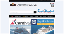 Desktop Screenshot of cruise.maryland.gov