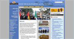 Desktop Screenshot of brac.maryland.gov