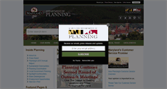 Desktop Screenshot of planning.maryland.gov